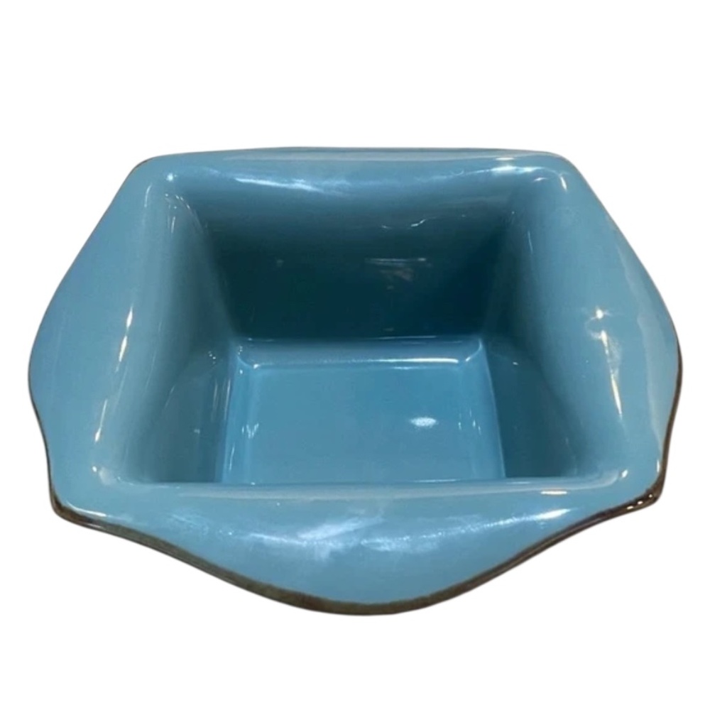 Southern Living at Home Tuscan Everyday Baker Square Dish Blue Retired